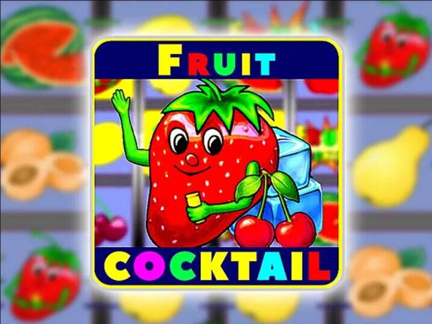 Conoce una clásica tragamonedas logo fruit cocktail