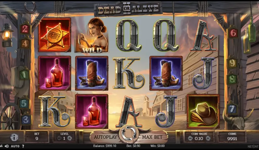 Slot Dead or Alive 2 de NetEnt Tragamonedas de NetEnt
